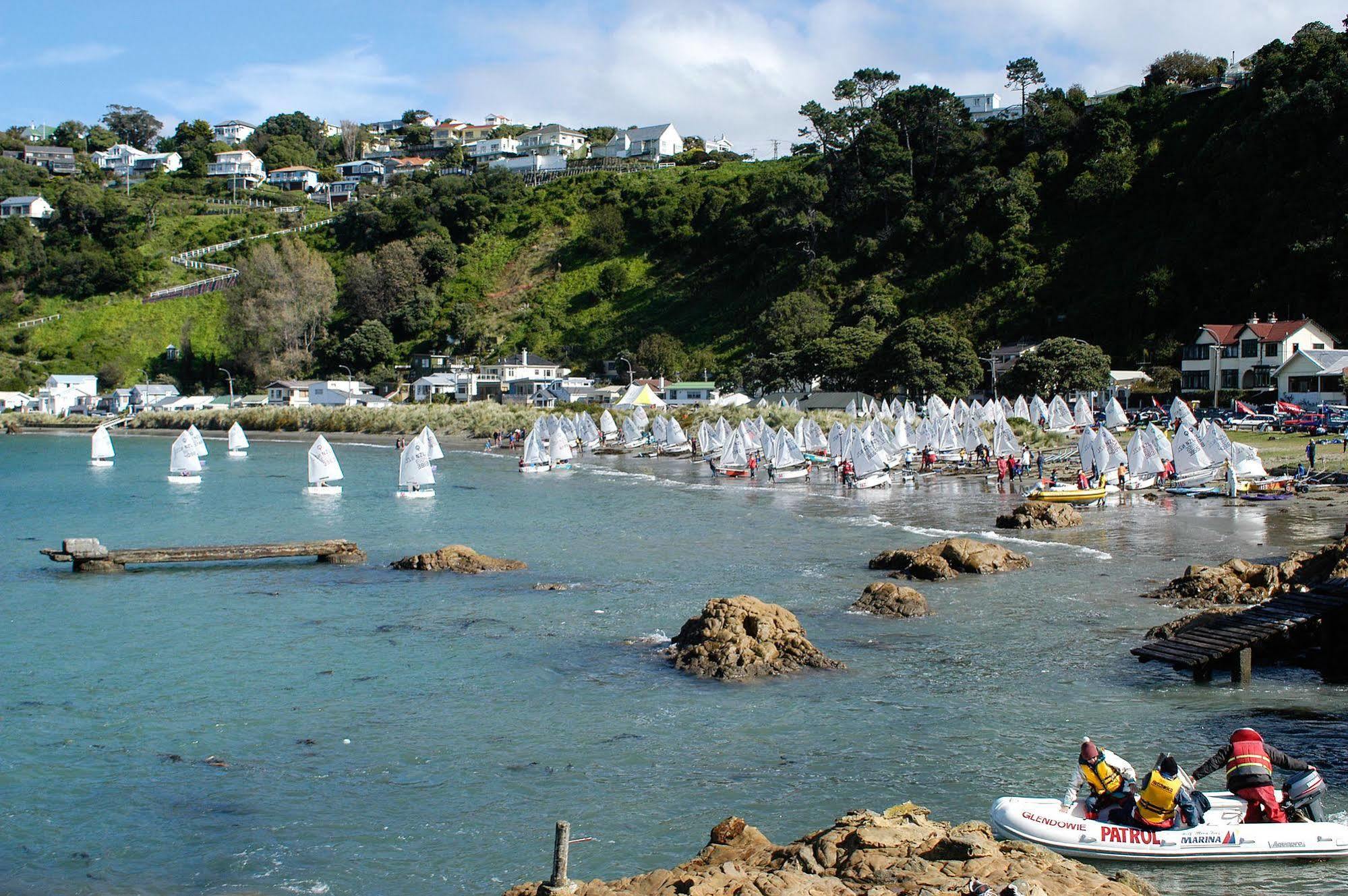 Beachfront Wellington Bed And Breakfast Exteriör bild